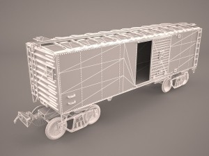 box car 3D मॉडल