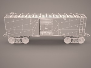 box car 3D मॉडल