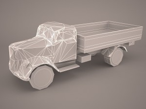 opel blitz - 3t cargo truck - 17 pzdiv 3Dモデル