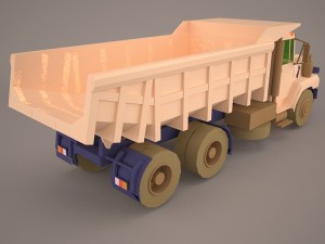 dump truck Model 3D