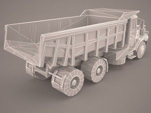 dump truck Model 3D