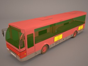 flxible metro d bus 3D मॉडल