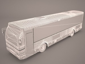 flxible metro d bus 3D Model