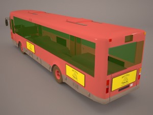 flxible metro d bus 3D Model