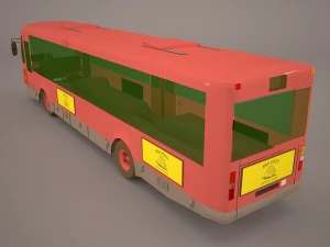 flxible metro d bus 3D Model