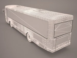 flxible metro d bus 3D Model