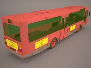 flxible metro d bus 3D Model