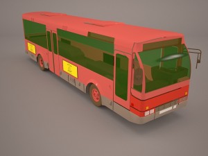 flxible metro d bus 3D Model