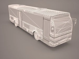 flxible metro d bus 3D Model