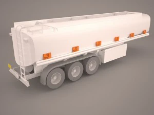 tanker trailer 3D Model