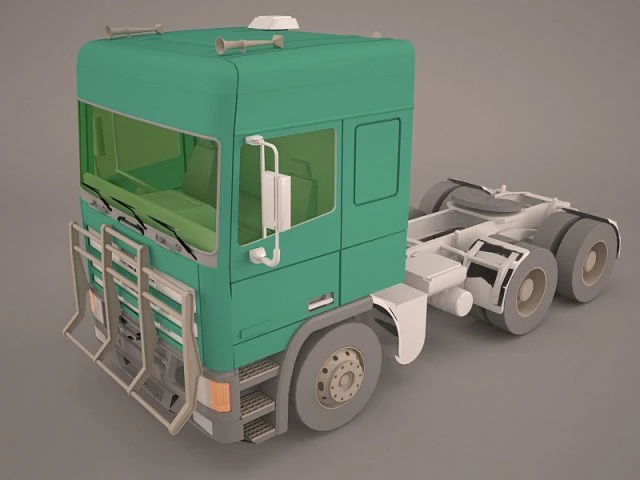 trucks 3D Model .c4d .max .obj .3ds .fbx .stl .blend 