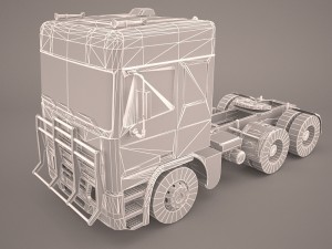trucks Model 3D