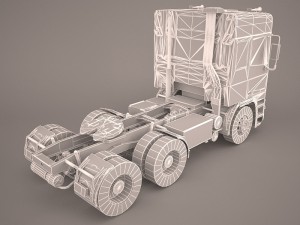 trucks Model 3D