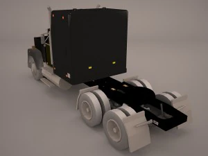 delivery trucks 3D Model