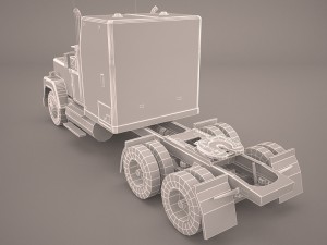 delivery trucks Modello 3D