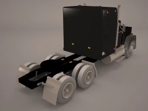 delivery trucks 3D Model