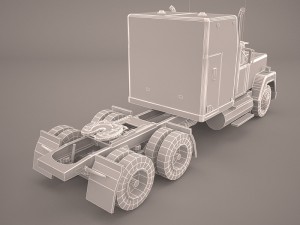 delivery trucks Modello 3D