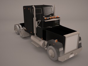 delivery trucks Modello 3D