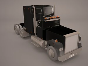 delivery trucks 3D Model