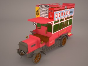 bus omni old Modelo 3D