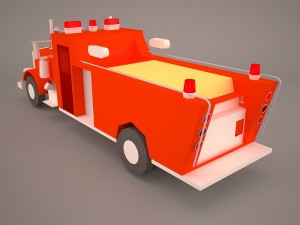 fire truck 3D Model