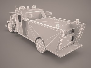 fire truck 3D Model