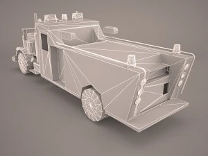 fire truck 3D Model