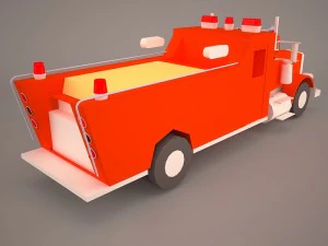 fire truck 3D Model