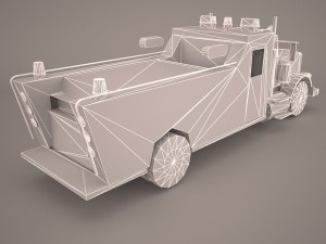 fire truck 3D Model