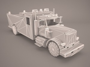 fire truck 3D Model