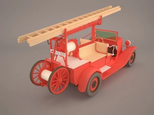 fire pumper 3D Model