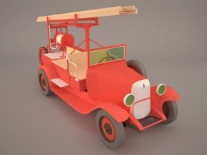 fire pumper 3D Model