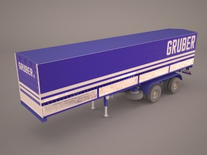 schmitz cargobull trailer 3Dモデル