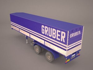 schmitz cargobull trailer 3Dモデル