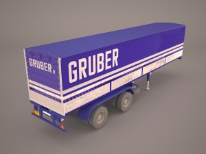 schmitz cargobull trailer 3Dモデル