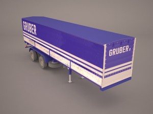 schmitz cargobull trailer 3Dモデル