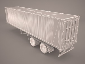 schmitz cargobull trailer 3D Модель