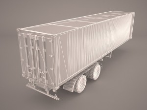 schmitz cargobull trailer 3D Модель