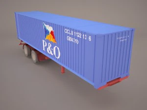 schmitz cargobull trailer 3D Model
