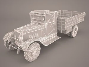 zis 5 cargo 3D Model