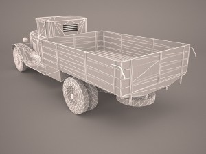 zis 5 cargo 3D मॉडल