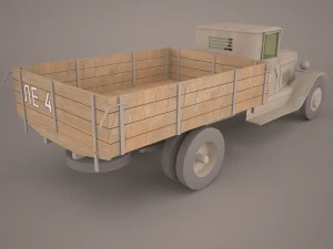 zis 5 cargo 3D Model
