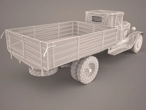zis 5 cargo 3D Model