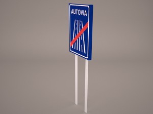 road signs 3D Model