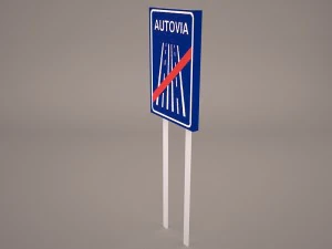 road signs 3D Model
