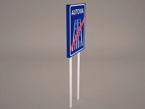 road signs 3D Model