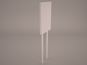 road signs 3D Model