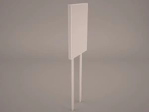 road signs 3D Model