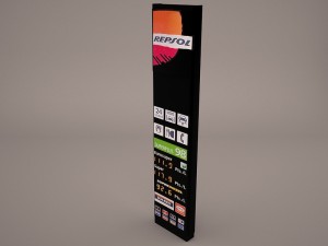 gas price sign 3D-Modell