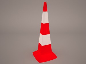 traffic cone Modelo 3D